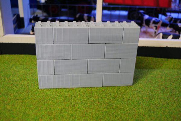 Beton Blöcke Set 10+4 für Modellbau 1:32