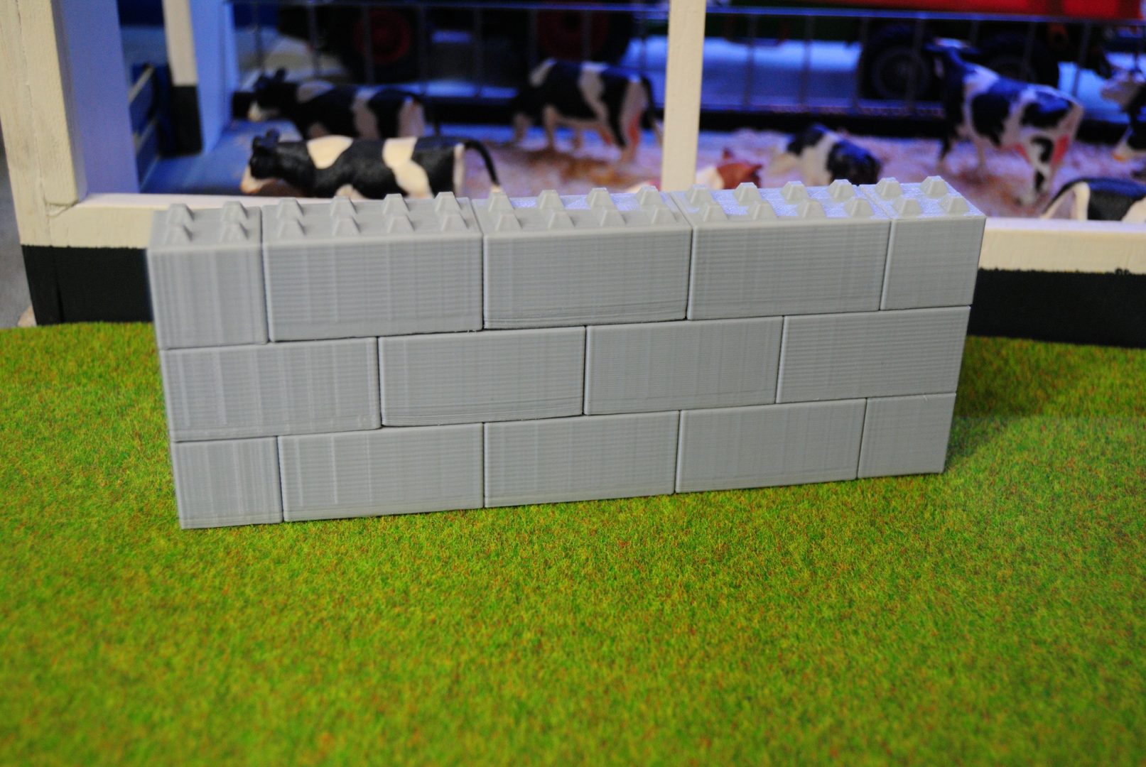 Diorama Beton Block Legio Steine Set 10+4 a